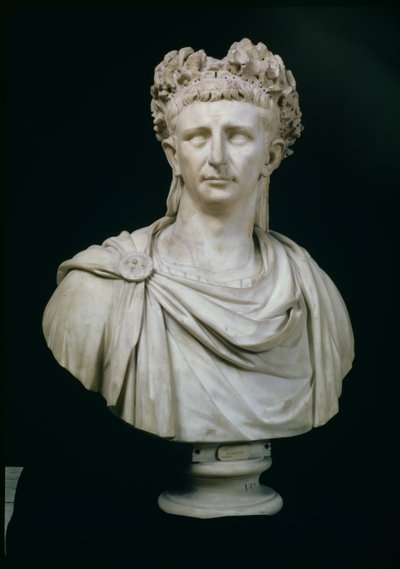 Portrait bust of Emperor Claudius I by Unbekannt Unbekannt